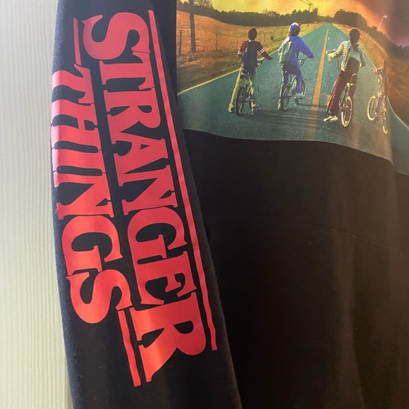 Black stranger things hoodie. - Picture 2 of 2